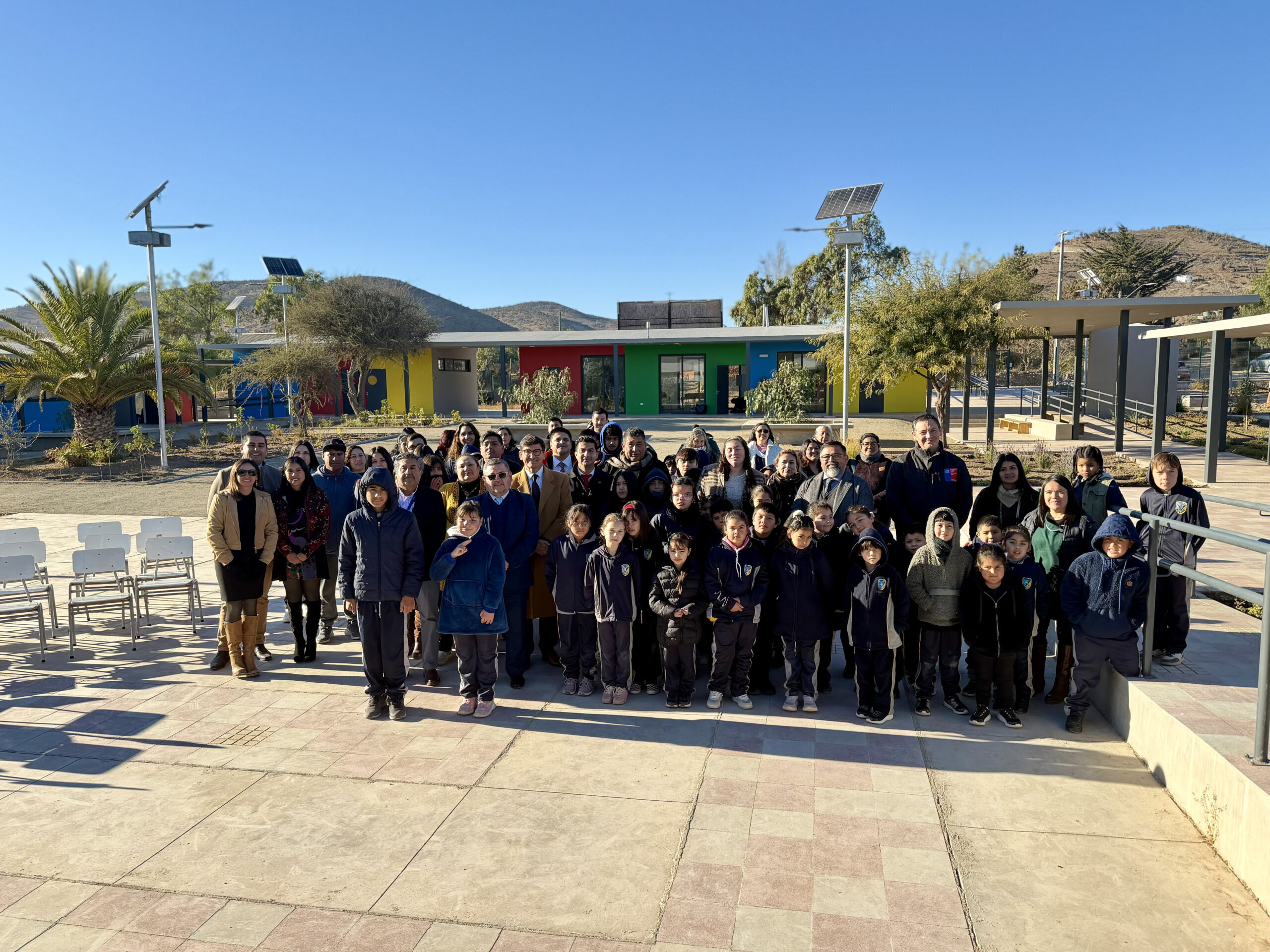 Escuela San Antonio de la Villa inicia el segundo semestre en modernas instalaciones tras esperada reposición